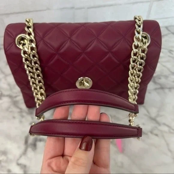 Kate Spade Natalia Medium Flap Chain Shoulder Bag Crossbody - Picture 4 of 10